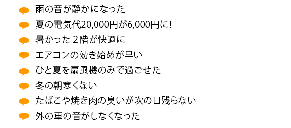 ガイナのお客様の声